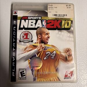 NBA 2K10 - PlayStation 3